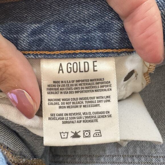 AGOLDE Jamie High Rise Straight Classic Jeans in Dakota A045C 2083 Size 26 - Picture 6 of 7